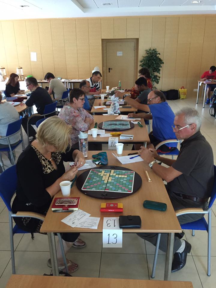 Imagine de la Campionatul European de Scrabble Anglofon