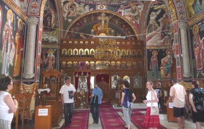 Festival de Scrabble Francophone de Roumanie 2011 - Visite d'une église orthodoxe à Constanta