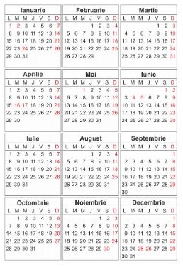 Calendarul competițional 2024