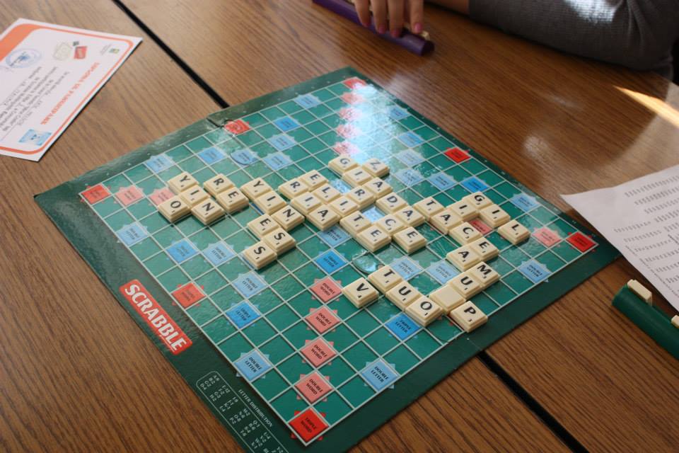 Grilă de scrabble în limba italiană